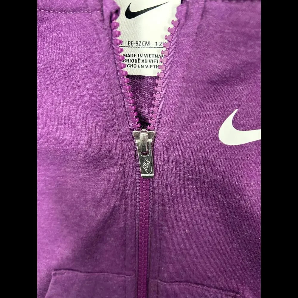 Nike Kids' Purple Hoodie 2 Piece Set